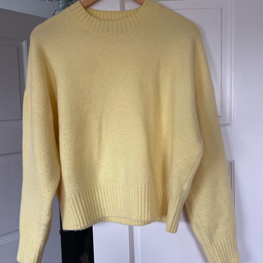 Cozy Yellow Women's Sweater